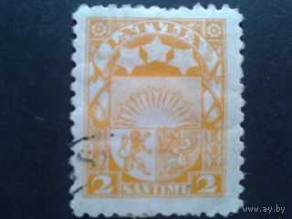 Латвия 1923 стандарт, герб