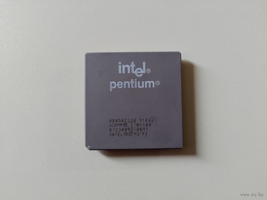 Процессор с кулером Intel Pentium 120 MHz