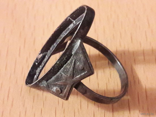 Оправа от перстня СССР серебро 875