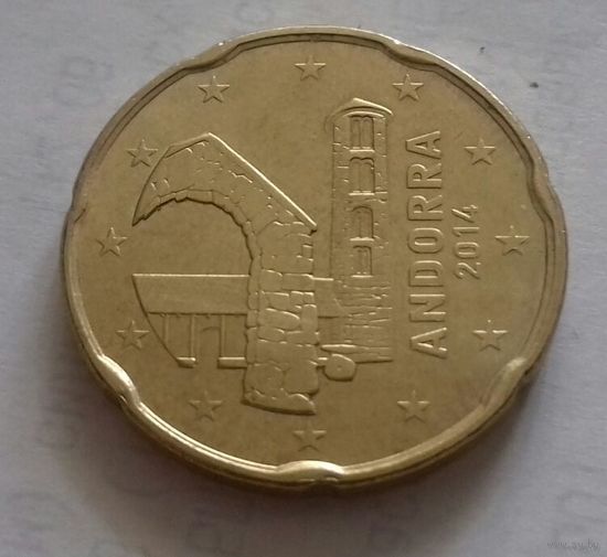 20 евроцентов, Андорра 2014 г.