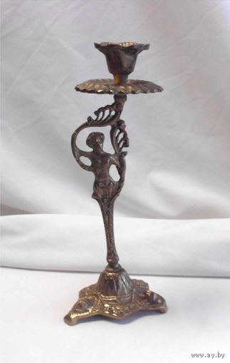 Подсвечник Статуэтка Бронза 02