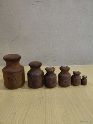 Гири весовые, цена за все