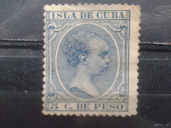 Куба, 1896. Король Альфонс XIII*