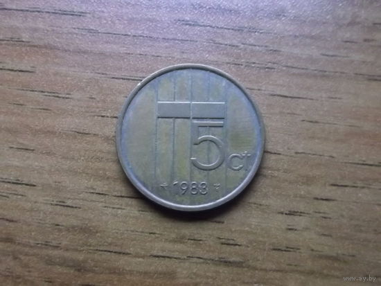 Нидерланды 5 центов 1983