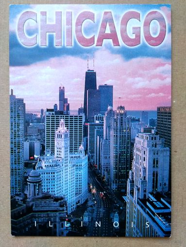 Открытка Chicago Illinois.