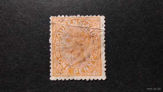 Великобритания\313с\ Квинсленд 1890-1892 Королева  зуб.12.5 Sc.90
