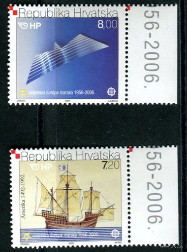 2005 Хорватия 50 лет маркам Европы