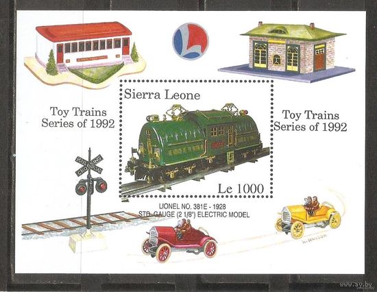 Сьерра Леоне 1992 Локомотив  MNH