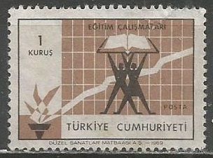 Турция. Образовательно-тендерный ресурс. 1969г. Mi#2128.