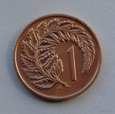 Новая Зеландия 1 цент. 1972 г.