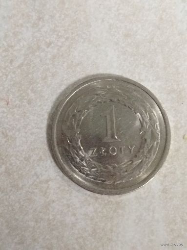 1 злотый 2022 Польша