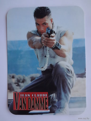 Календарик 1999 г. Ван Дамм.