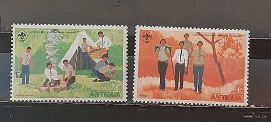 РАСПРОДАЖА. АНТИГУА 1977г. Чист**
