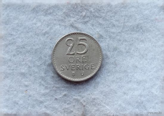 Werty71 Швеция 25 эре 1966