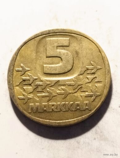 5 марок 1983 года Финляндия
