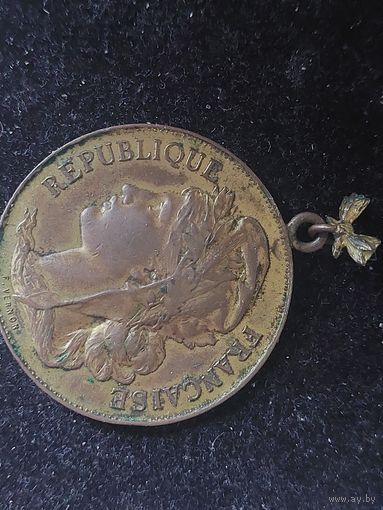 Медаль Франция 1900 год