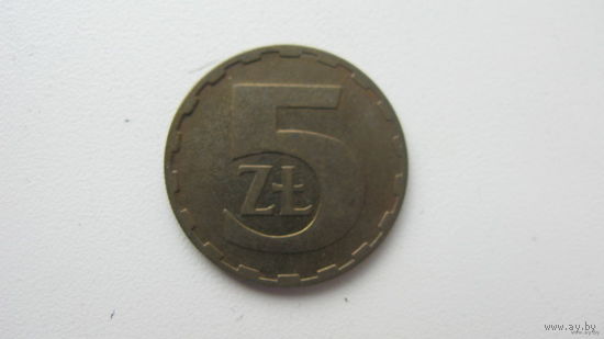 Польша 5 злотых 1984