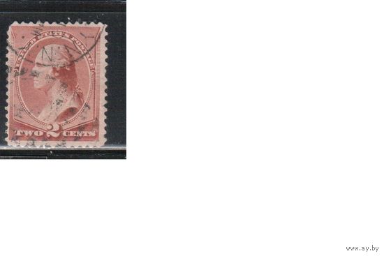 США-1883, (Скотт.210), гаш. , Стандарт, Президенты ,Вашингтон(5)
