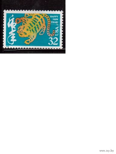 США-1998 (Мих.2904) , гаш., Новый Год