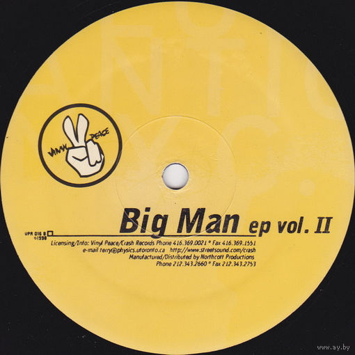 Виниловая пластинка Greg Greene Big Man Vol II