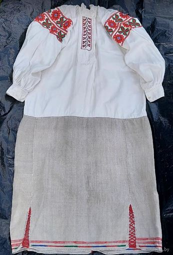 Сорочка белорусская традиционная (вышиванка), к. 1920-х гг.