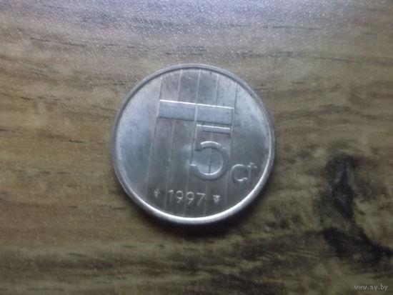 Нидерланды 5 центов 1997