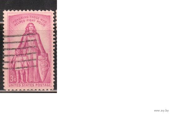 США-1957, (Мих.709), гаш. ,Дети (одиночка)