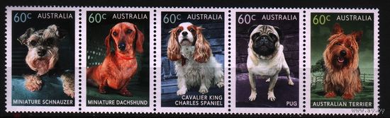 Австралия 2013 Собаки Шнауцер Спаниель Фауна 5м**