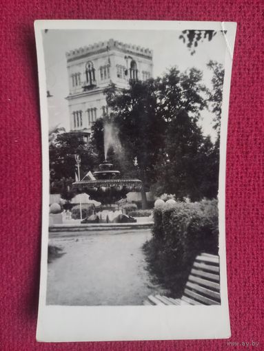 Гомель. Парк культуры и отдыха им. Луначарского. ГУУЗ МПС г. Гомель. 1957 г. Чистая.