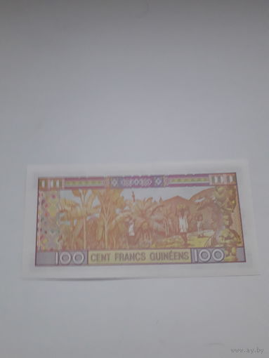 ГВИНЕЯ 100 франков 2012 год