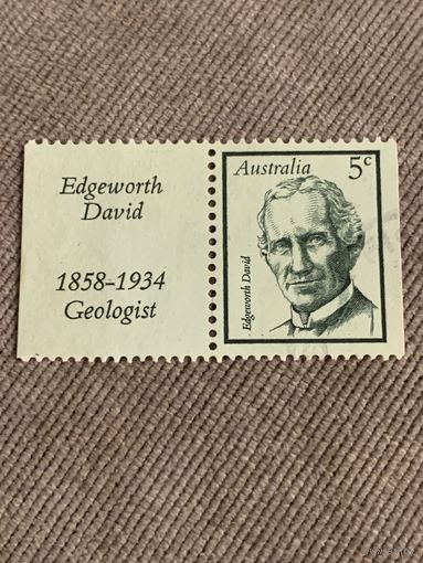 Австралия. Геолог Edgeworth David 1858-1934