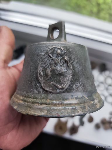 Колокол 1881 с  изображением  Георгия Победоносца