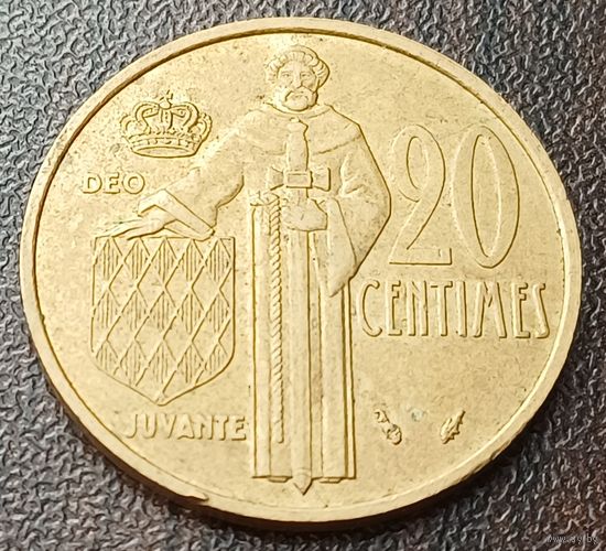 Монако 20 сантимов, 1978    ( 1-14-6 )