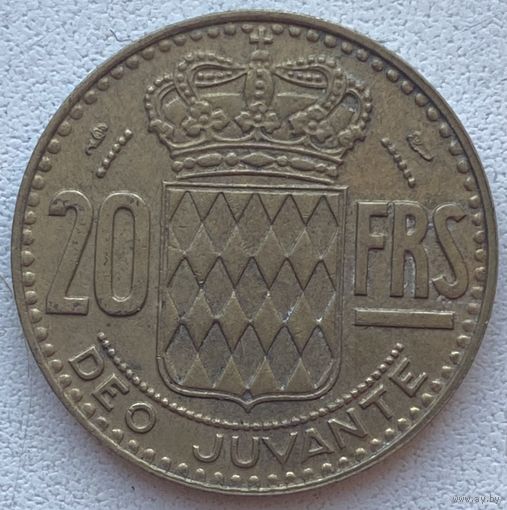 Монако 20 франков 1951 г.
