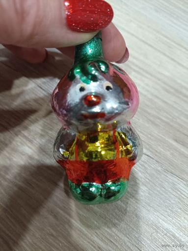 Елочные игрушки стекло Чиполино