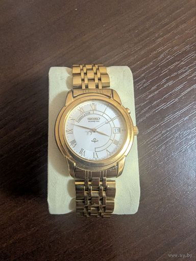 Часы Seiko kinetic в отличном состоянии, с рубля