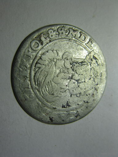 6 грош 1664 год с 1р смотри другие лоты