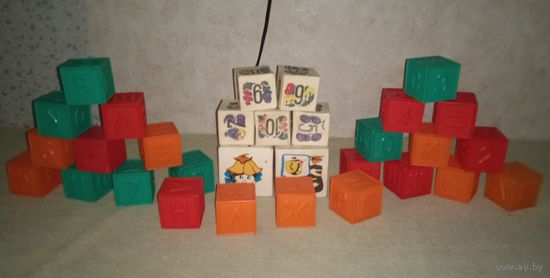 Лот с рубля игрушки СССР