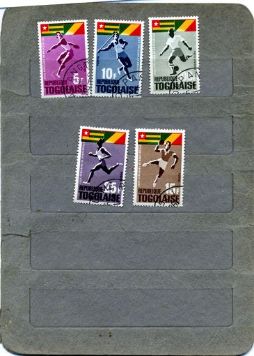 ТОГО,1965,  СПОРТ,          5м  гашен