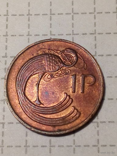 1 пенни Ирландия 1982 год