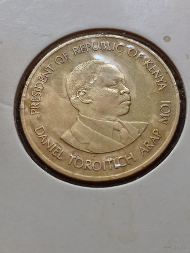 Кения 5 центов 1987 г.
