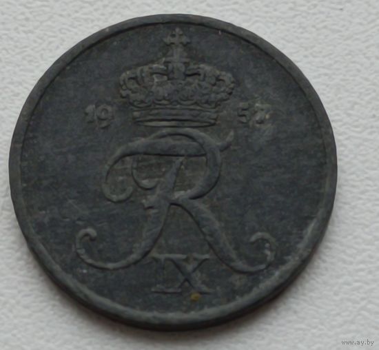 Дания. 1 оре 1957 года.
