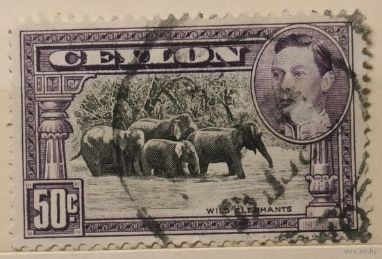 Цейлон 1938г. Британские колонии