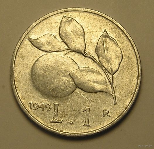 Италия, 1 Лира 1949