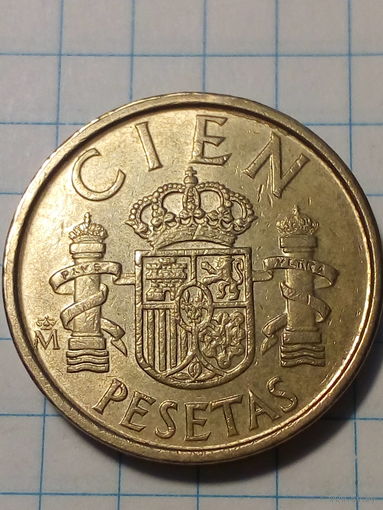 100 песет Испания 1988 год