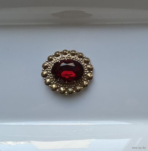 Брошь чешская СССР.Клеймо МК99  С рубля.