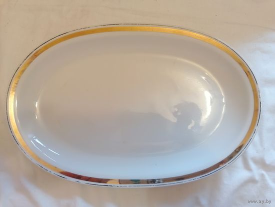 Блюдо овальное ГДР клеймо