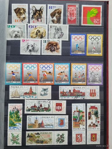 Польша. Полный годовой набор марок за 1969 год