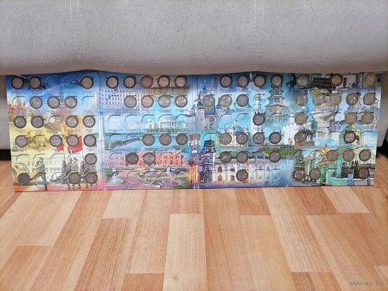 Юбилейных монеты РФ в альбоме. С рубля!