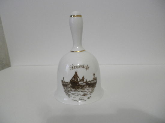 Колокольчик, Lowestoft, Fine Bone China, England.